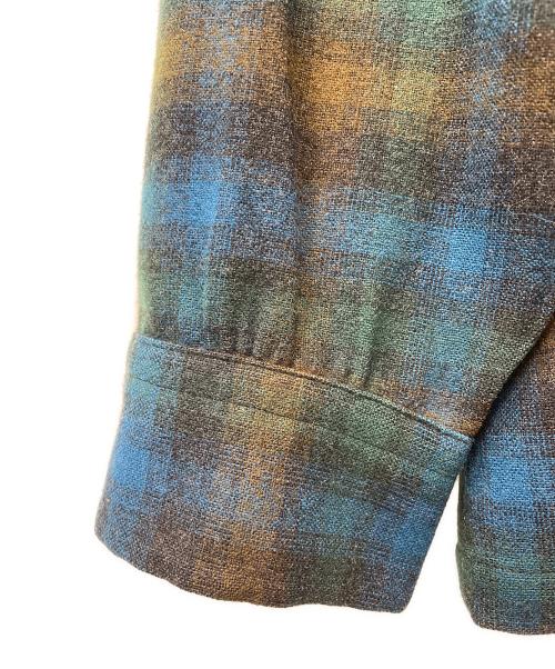 PENDLETON（ペンドルトン）PENDLETON (ペンドルトン) ボードシャツ 50's ブルー サイズ:Mの古着・服飾アイテム