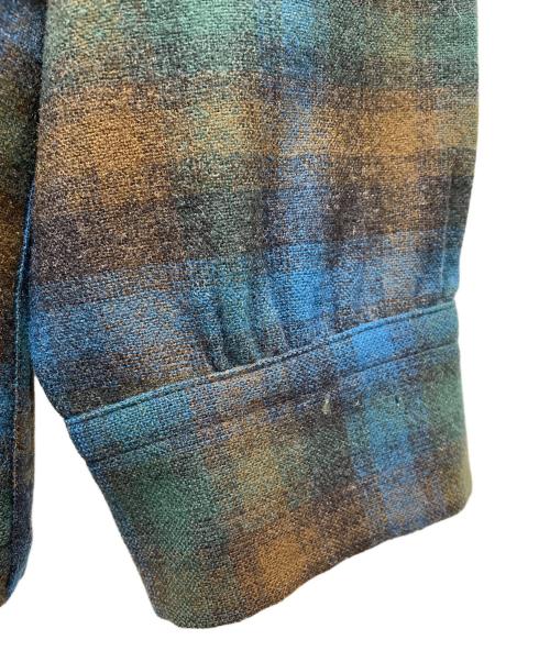 PENDLETON（ペンドルトン）PENDLETON (ペンドルトン) ボードシャツ 50's ブルー サイズ:Mの古着・服飾アイテム
