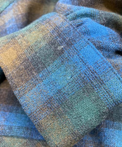 PENDLETON（ペンドルトン）PENDLETON (ペンドルトン) ボードシャツ 50's ブルー サイズ:Mの古着・服飾アイテム