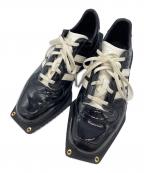 adidasアディダス）の古着「FORUM SQ W CBLACK/CREWHT/GOLDMT」｜ブラック