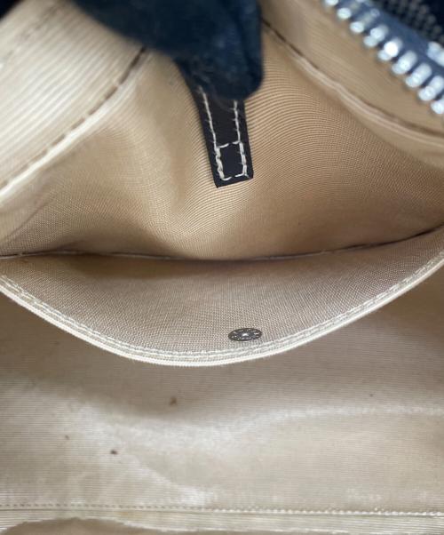 BURBERRY LONDON（バーバリーロンドン）BURBERRY LONDON (バーバリーロンドン) ハンドバッグ ブラック×ホワイトの古着・服飾アイテム
