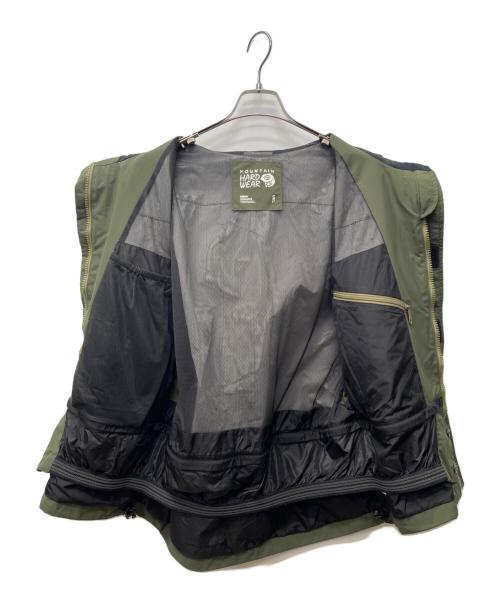 MOUNTAIN HARD WEAR（マウンテンハードウェア）MOUNTAIN HARD WEAR (マウンテンハードウェア) マウンテンパーカー オリーブ サイズ:Sの古着・服飾アイテム