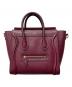 CELINE (セリーヌ) ラゲージ ナノ 2WAYショルダーバッグ レッド：180000円