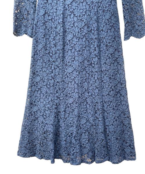 CELFORD（セルフォード）CELFORD (セルフォード) 長袖ワンピース ブルー サイズ:36の古着・服飾アイテム