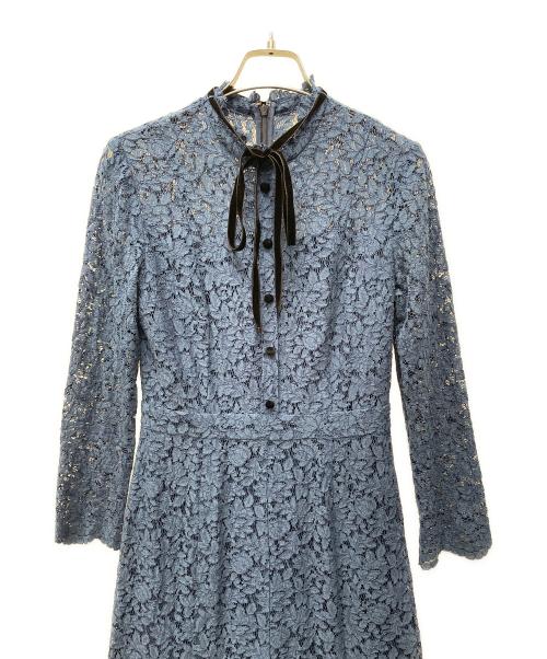 CELFORD（セルフォード）CELFORD (セルフォード) 長袖ワンピース ブルー サイズ:36の古着・服飾アイテム
