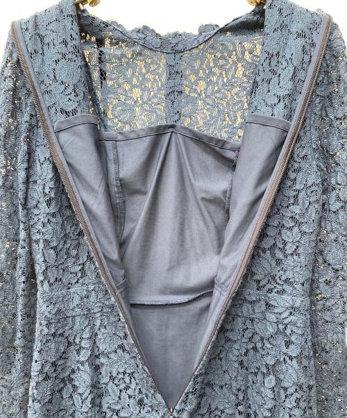 CELFORD（セルフォード）CELFORD (セルフォード) 長袖ワンピース ブルー サイズ:36の古着・服飾アイテム