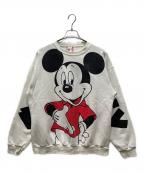 DISNEY DESIGNSディズニー・デザインズ）の古着「プリントスウェット」｜ホワイト