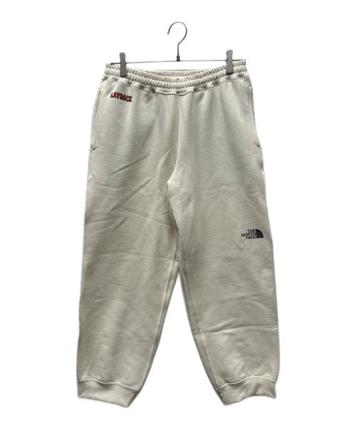 THE NORTH FACE（ザ ノース フェイス）THE NORTH FACE (ザ ノース フェイス) スウェットパンツ アイボリー サイズ:Mの古着・服飾アイテム