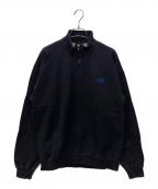 THE NORTH FACEザ ノース フェイス）の古着「ハーフジップスウェット」｜ブラック