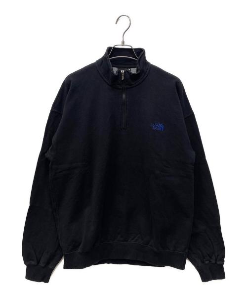 THE NORTH FACE（ザ ノース フェイス）THE NORTH FACE (ザ ノース フェイス) ハーフジップスウェット ブラック サイズ:Mの古着・服飾アイテム