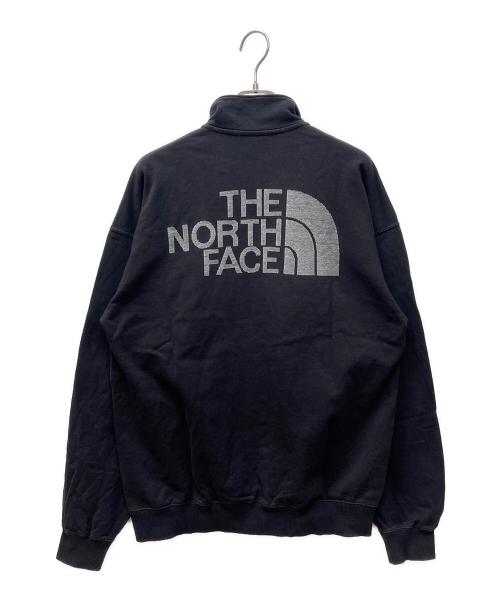 THE NORTH FACE（ザ ノース フェイス）THE NORTH FACE (ザ ノース フェイス) ハーフジップスウェット ブラック サイズ:Mの古着・服飾アイテム