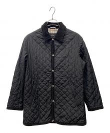 BURBERRY BLACK LABEL（バーバリーブラックレーベル）の古着「キルティングジャケット」｜ブラック