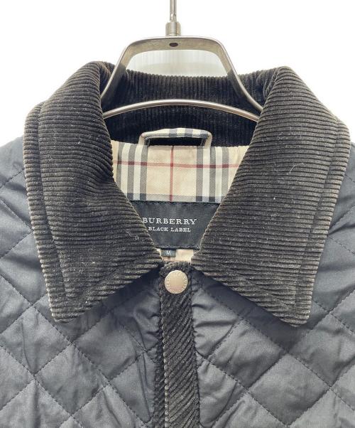 BURBERRY BLACK LABEL（バーバリーブラックレーベル）BURBERRY BLACK LABEL (バーバリーブラックレーベル) キルティングジャケット ブラック サイズ:Mの古着・服飾アイテム
