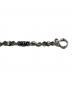 中古・古着 JUSTIN DAVIS (ジャスティンデイビス) Hideo Uchiyama DOUBLE CROSS BRACELET シルバー：28000円