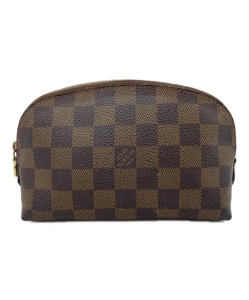LOUIS VUITTON（ルイ ヴィトン）LOUIS VUITTON (ルイ ヴィトン) ポシェット・コスメティック ブラウンの古着・服飾アイテム
