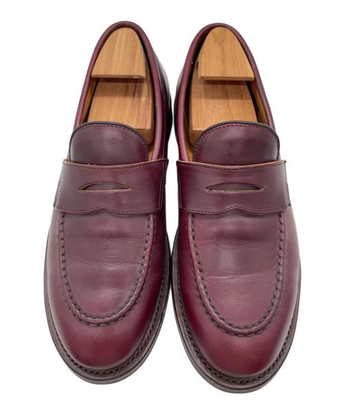 WHEEL ROBE（ウィールローブ）WHEEL ROBE (ウィールローブ) Heavy Stitching Loafer ブラウン サイズ:9 1/2Dの古着・服飾アイテム
