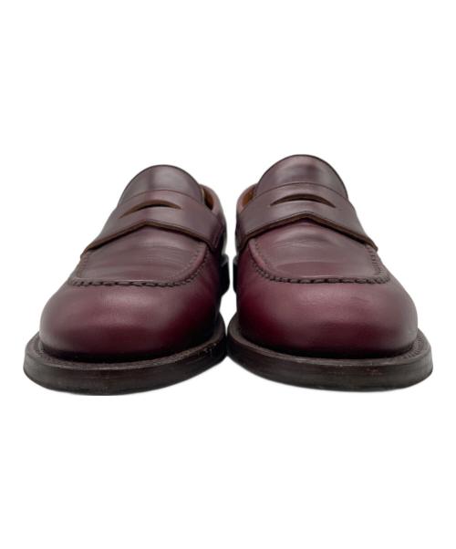 WHEEL ROBE（ウィールローブ）WHEEL ROBE (ウィールローブ) Heavy Stitching Loafer ブラウン サイズ:9 1/2Dの古着・服飾アイテム