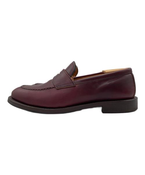 WHEEL ROBE（ウィールローブ）WHEEL ROBE (ウィールローブ) Heavy Stitching Loafer ブラウン サイズ:9 1/2Dの古着・服飾アイテム