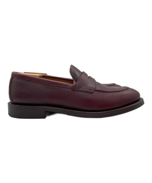 WHEEL ROBE（ウィールローブ）WHEEL ROBE (ウィールローブ) Heavy Stitching Loafer ブラウン サイズ:9 1/2Dの古着・服飾アイテム