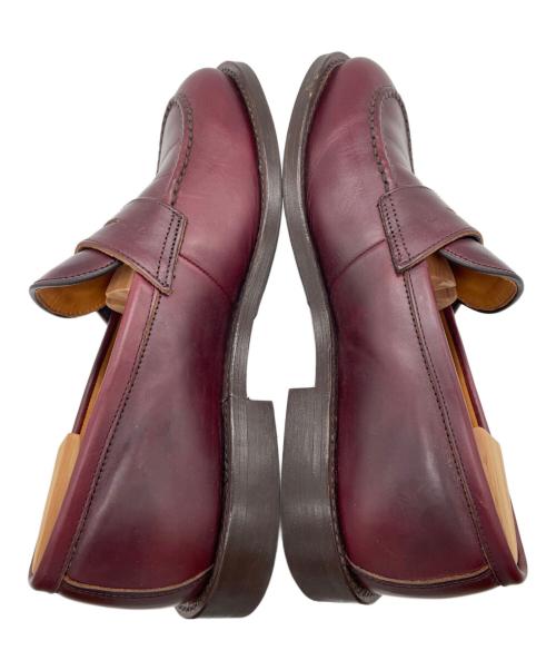 WHEEL ROBE（ウィールローブ）WHEEL ROBE (ウィールローブ) Heavy Stitching Loafer ブラウン サイズ:9 1/2Dの古着・服飾アイテム