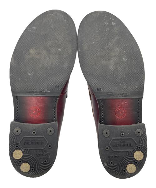 WHEEL ROBE（ウィールローブ）WHEEL ROBE (ウィールローブ) Heavy Stitching Loafer ブラウン サイズ:9 1/2Dの古着・服飾アイテム