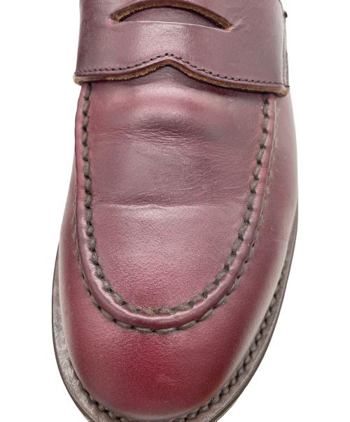 WHEEL ROBE（ウィールローブ）WHEEL ROBE (ウィールローブ) Heavy Stitching Loafer ブラウン サイズ:9 1/2Dの古着・服飾アイテム