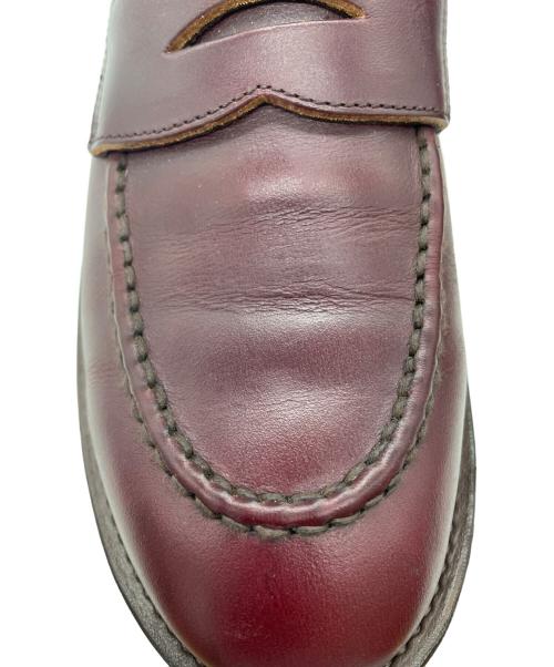 WHEEL ROBE（ウィールローブ）WHEEL ROBE (ウィールローブ) Heavy Stitching Loafer ブラウン サイズ:9 1/2Dの古着・服飾アイテム