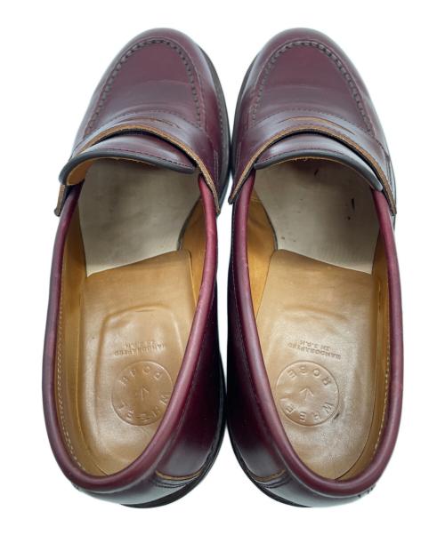 WHEEL ROBE（ウィールローブ）WHEEL ROBE (ウィールローブ) Heavy Stitching Loafer ブラウン サイズ:9 1/2Dの古着・服飾アイテム