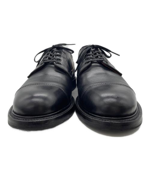 WHEEL ROBE（ウィールローブ）WHEEL ROBE (ウィールローブ) STRAIGHT TIP OXFORD BLACK ブラック サイズ:9Eの古着・服飾アイテム