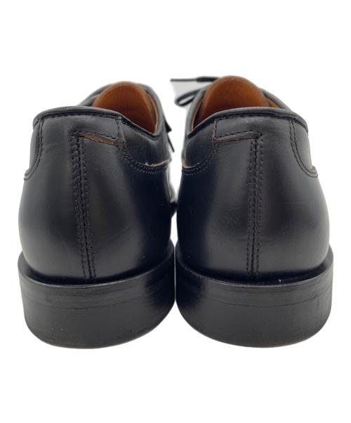 WHEEL ROBE（ウィールローブ）WHEEL ROBE (ウィールローブ) STRAIGHT TIP OXFORD BLACK ブラック サイズ:9Eの古着・服飾アイテム