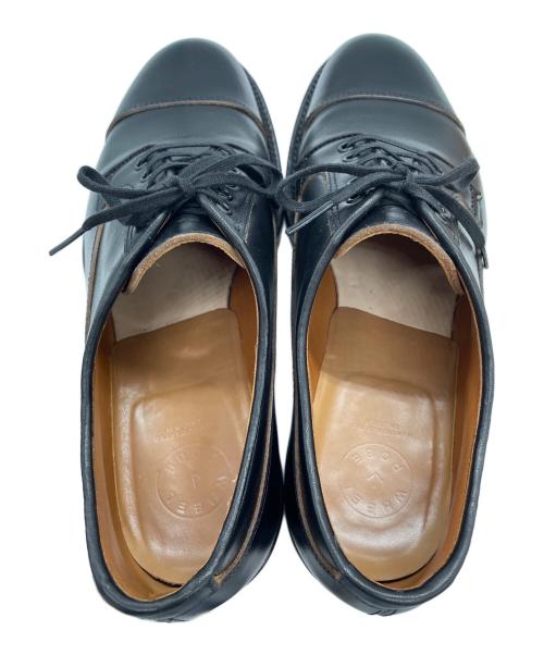 WHEEL ROBE（ウィールローブ）WHEEL ROBE (ウィールローブ) STRAIGHT TIP OXFORD BLACK ブラック サイズ:9Eの古着・服飾アイテム