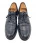 WHEEL ROBE (ウィールローブ) STRAIGHT TIP OXFORD BLACK ブラック サイズ:9E：27000円