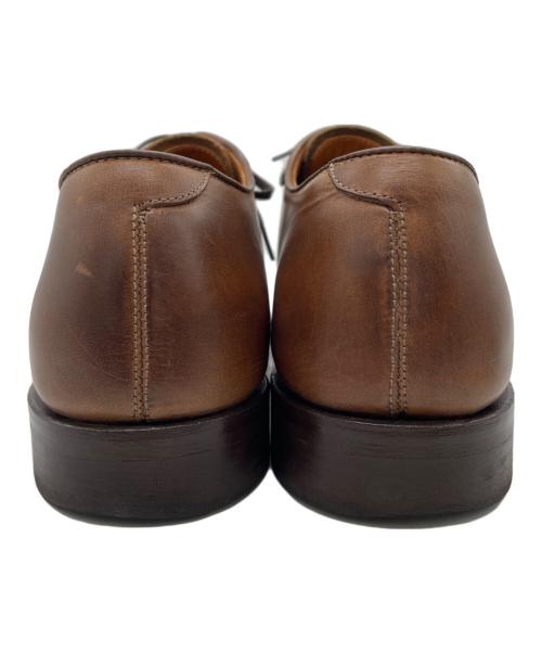 WHEEL ROBE（ウィールローブ）WHEEL ROBE (ウィールローブ) PLAIN TOE BLUCHER NATURAL ブラウン サイズ:9Eの古着・服飾アイテム