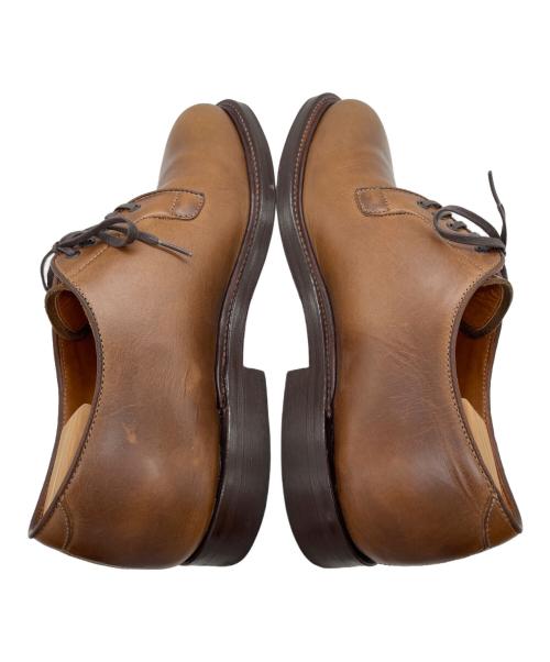 WHEEL ROBE（ウィールローブ）WHEEL ROBE (ウィールローブ) PLAIN TOE BLUCHER NATURAL ブラウン サイズ:9Eの古着・服飾アイテム