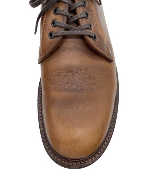 WHEEL ROBE（ウィールローブ）WHEEL ROBE (ウィールローブ) PLAIN TOE BLUCHER NATURAL ブラウン サイズ:9Eの古着・服飾アイテム