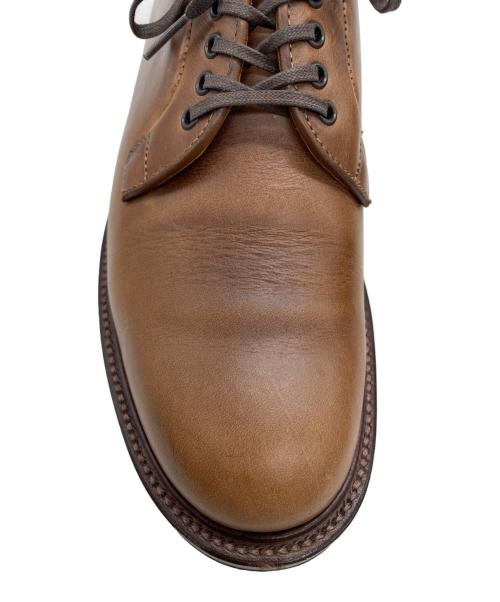 WHEEL ROBE（ウィールローブ）WHEEL ROBE (ウィールローブ) PLAIN TOE BLUCHER NATURAL ブラウン サイズ:9Eの古着・服飾アイテム
