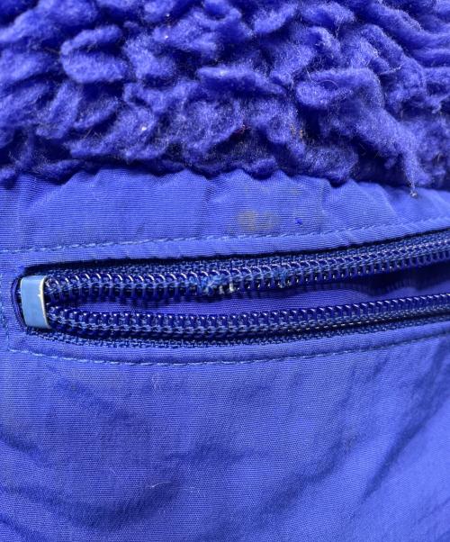 Patagonia（パタゴニア）Patagonia (パタゴニア) クラシックレトロカーディガン 2000年モデル ブルー×レッド サイズ:Mの古着・服飾アイテム
