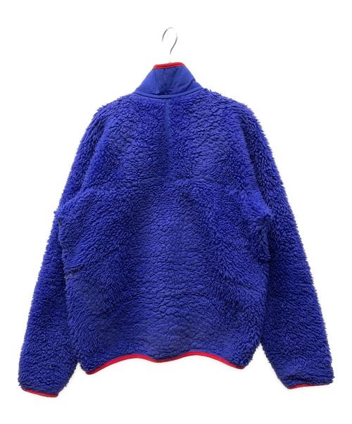 Patagonia（パタゴニア）Patagonia (パタゴニア) クラシックレトロカーディガン 2000年モデル ブルー×レッド サイズ:Mの古着・服飾アイテム