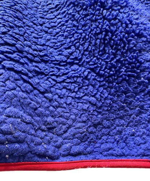 Patagonia（パタゴニア）Patagonia (パタゴニア) クラシックレトロカーディガン 2000年モデル ブルー×レッド サイズ:Mの古着・服飾アイテム