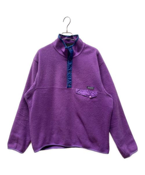 Patagonia（パタゴニア）Patagonia (パタゴニア) シンチラスナップT 90s パープル サイズ:Ｌの古着・服飾アイテム