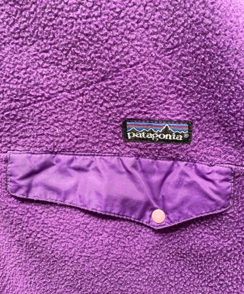 Patagonia（パタゴニア）Patagonia (パタゴニア) シンチラスナップT 90s パープル サイズ:Ｌの古着・服飾アイテム
