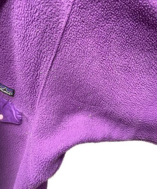 Patagonia（パタゴニア）Patagonia (パタゴニア) シンチラスナップT 90s パープル サイズ:Ｌの古着・服飾アイテム
