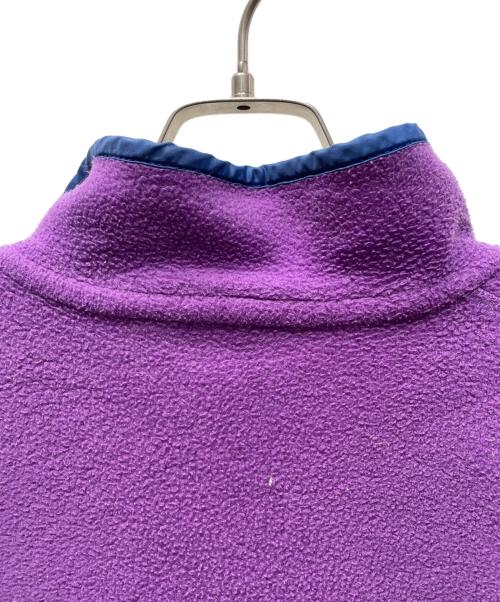 Patagonia（パタゴニア）Patagonia (パタゴニア) シンチラスナップT 90s パープル サイズ:Ｌの古着・服飾アイテム