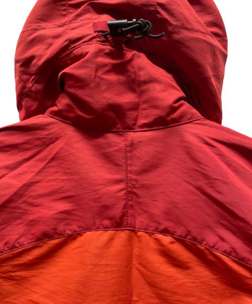 Patagonia（パタゴニア）Patagonia (パタゴニア) エッセンシャルジャケット レッド×オレンジ サイズ:Sの古着・服飾アイテム