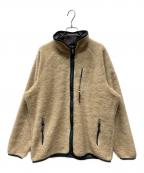 Patagoniaパタゴニア）の古着「フリースジャケット」｜ベージュ×グリーン