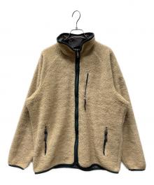 Patagonia（パタゴニア）の古着「フリースジャケット」｜ベージュ×グリーン