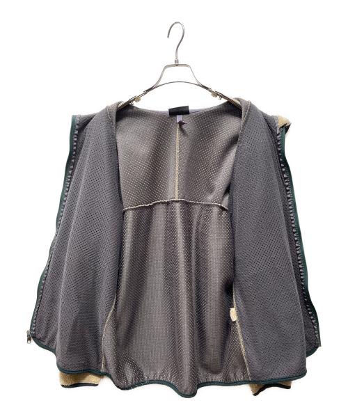 Patagonia（パタゴニア）Patagonia (パタゴニア) フリースジャケット ベージュ×グリーン サイズ:不明の古着・服飾アイテム