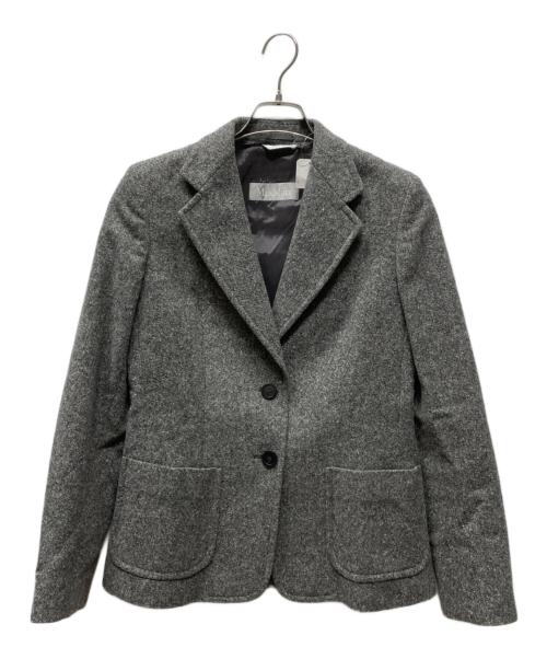 MaxMara（マックスマーラ）MaxMara (マックスマーラ) ウールセットアップ グレー サイズ:40の古着・服飾アイテム