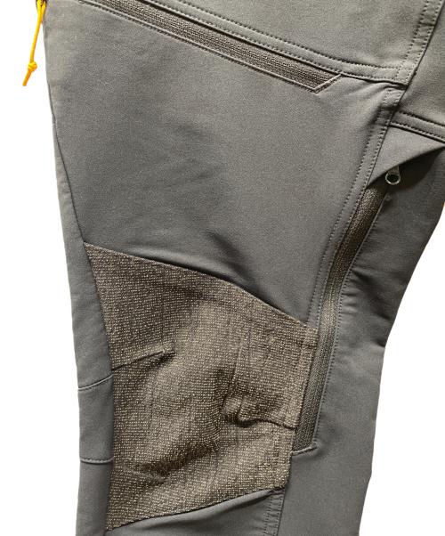 MOUNTAIN HARD WEAR（マウンテンハードウェア）MOUNTAIN HARD WEAR (マウンテンハードウェア) クライミングパンツ ブラック×イエロー サイズ:Sの古着・服飾アイテム