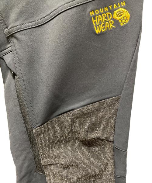 MOUNTAIN HARD WEAR（マウンテンハードウェア）MOUNTAIN HARD WEAR (マウンテンハードウェア) クライミングパンツ ブラック×イエロー サイズ:Sの古着・服飾アイテム